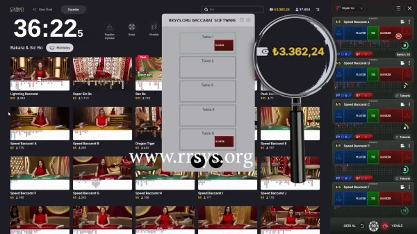 baccarat bot software live