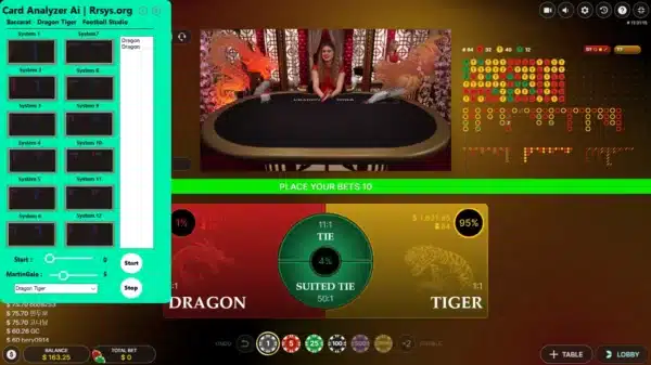 Card Analyzer Ai dragon tiger